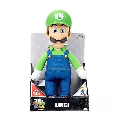 Nintendo The Super Mario Bros. Movie Luigi Poseable Plush • $10.99