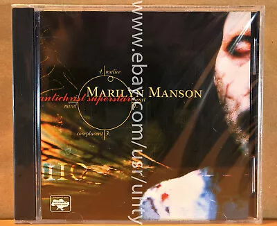 Marilyn Manson Antichrist Superstar Rare Ukr Original Cd Industrial Rock • $47.49