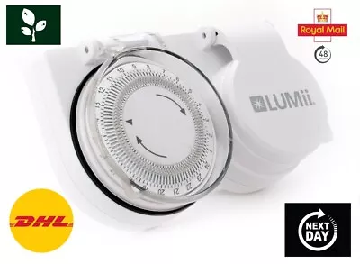 LUMii Heavy Duty Light Ballast HPS Timer Switch Hydroponics NO CONTACTOR NEEDED • £9.98