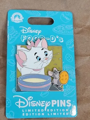 Disney Marie And Roquefort The Aristocats Food-D's Limited Edition Pin • $16.99