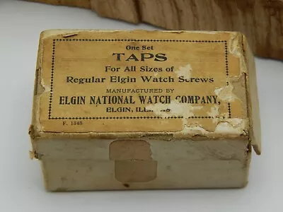 Vintage Watchmaker's Watch Repair Tools Taps For Elgin Pocket Watch Screws • $10.50