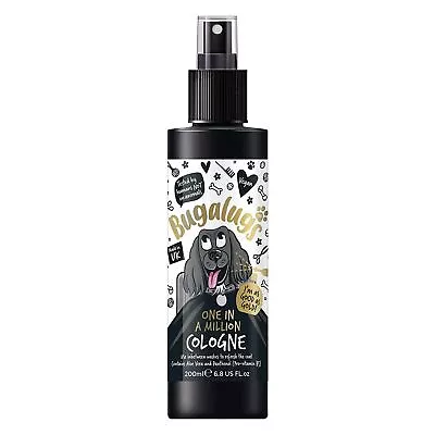 £8.95 • Buy Bugalugs Dog Cologne 200ml - One In A Million Aloe Vera Soft Coat Shiny Fresh