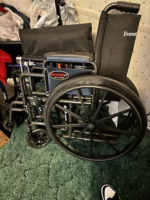 Everest & Jennings Traveler L3 Plus Lightweight Wheelchair | Folding | 34 Lbs • $300