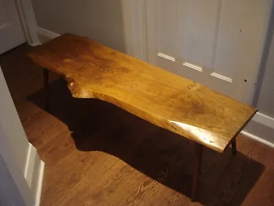 £125 • Buy Unique Solid Yew Topped  Tree Trunk Table 