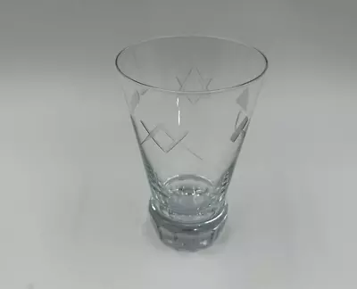 Vintage Masonic Freemason Ceremonial Glass Cup 12-16 Ounces • $169