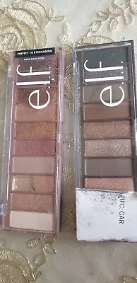 Elf Eyeshadow Pallete (2 Packs) Everyday Smokey + Nude Rose Gold ☝️(Open Item) • $14.99