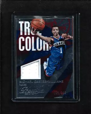 Michael Carter-Williams '14-15 Prestige TRUE COLORS Jersey #/199 76'ers SYRACUSE • $15