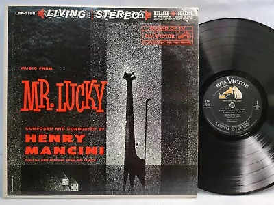 Henry Mancini - Mr. Lucky - OG 1960 LP - LIVING STEREO - RCA VICTOR - VG+ • $1
