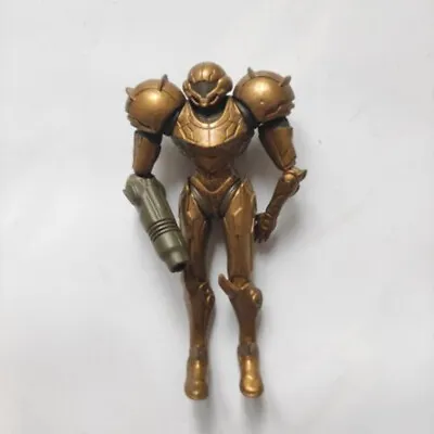 Metroid Samus Gold World Of Nintendo Action Figure Jakks Pacific Toy No Box • $29.99