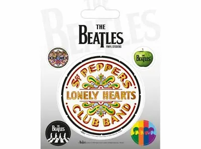 £2.45 • Buy The Beatles Sergeant Pepper Vinyl Stickers Official Merchandise NEW UK