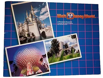 Vintage Walt Disney World Pictorial Souvenir Book 1986 Magic Kingdom & Epcot • $10