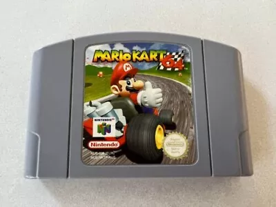 Mario Kart 64 - Nintendo 64 (N64) - Game Cartridge (PAL) - LIKE NEW • $95