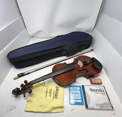 Vintage Emilio Da Padova 3/4 Violin W Case And Bow • $79.97