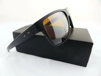 $179 • Buy Oakley CROSSRANGE XL Sunglasses Matte Black - Prizm Tungsten POLARISED Lenses