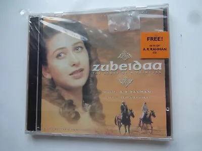 ZUBEIDAA ~ 2-Disc Bollywood Soundtrack Hindi CD ~ A R Rahman ~ 2000 ~ New Sealed • £19.95