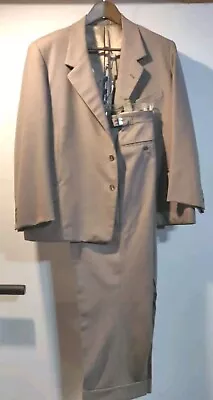 VTG Pindor Of England Suit 42S Beige Wool  Pants 40 X 27 • $19.99