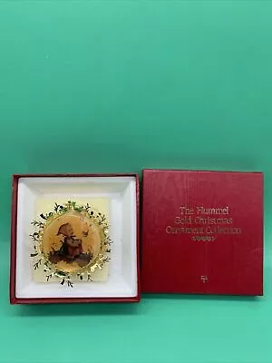 Hummel Ornament Meeting In The Meadow 24K Gold Plate Christmas With Box • $12.99