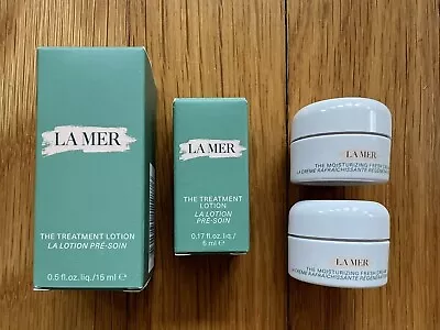 Lot Of 2 La Mer Treatment Lotions And 2 Moisturizing Fresh Creams Sample/Travel • $42.50