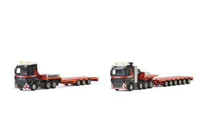 Mammoet For BENZ MP4 6x4 SEMI LOWLOADER  For VOLVO FH4 1/87 DIECAST MODEL TRUCK • $225.44