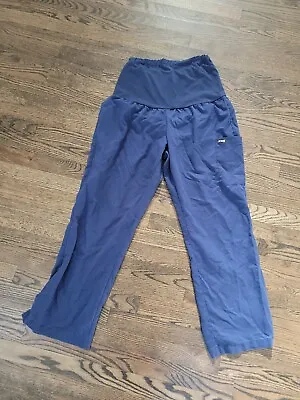 Barco Grays Anatomy Maternity Scrub Pants Navy Size Medium Pre-owned • $10