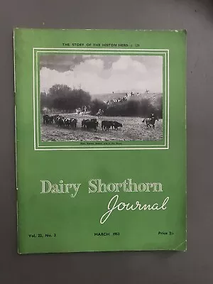 £8 • Buy The Dairy Shorthorn Cows Journal