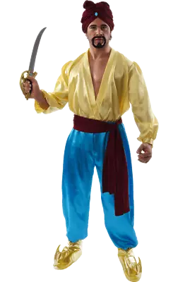 Orion Costumes Mens Sinbad Pirate Outfit Film Arabian Sailor Fancy Dress Costume • £39.99