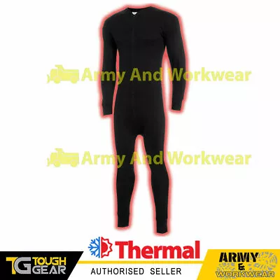 Thermal All In One Union Suit Underwear Full Sleeve Long Johns Heat Trap Mens • £14.99