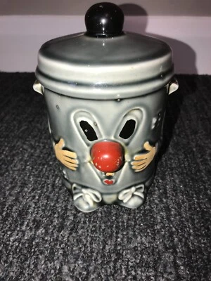 £7.99 • Buy Vintage Retro Ceramic Dusty Bin Money Box 5.25 