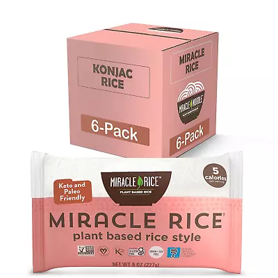Miracle Noodle Miracle Rice - Gluten-Free Shirataki Rice Keto Vegan Soy Free ... • $37.50