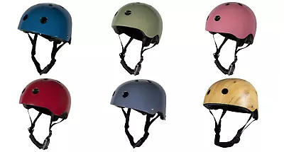 NEW CoConut Childrens Helmet Medium Blue Green Pink Red Vintage Grey Or Wood • $68.90