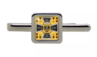 German Imperial Crest Square Tie Clip • $39.86