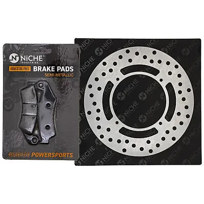 NICHE Front Brake Pad Kit For Honda XR250R XR600R 45105-KZ1-405 Semi-Metallic • $27.95