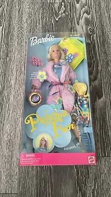 Vintage 1999 Mattel Pajama Fun Barbie Doll #26883 Target Special Edition NIB • $59.80
