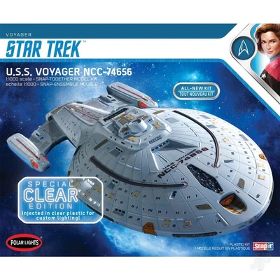 £63.95 • Buy Polar Lights 992M Star Trek: USS Voyager NCC-74656 1:1000 Plastic Model Kit