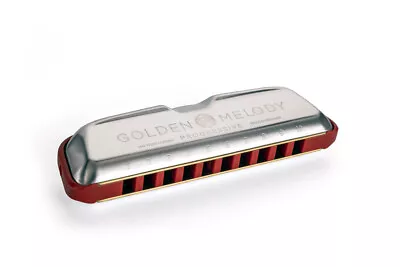 Hohner Golden Melody Harmonica - Key Of G With Equal-tempered Tuning For Melody  • $61.53