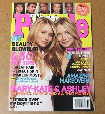 Teen People Magazine Mary Kate Ashley Olsen Justin Timberlake Brittany Snow RARE • $160