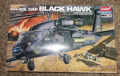 Academy 1/35 AH-60L DAP Black Hawk Helicopter Hobby Model Kit MRC-OPEN BOX • $75