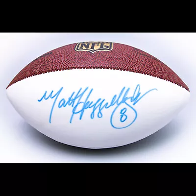 Authentic MATT HASSELBECK Autographed NFL Football Packers Seahawks Titans Colts • $129.79