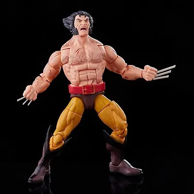 Marvel Legends WOLVERINE 6  Figure Shirtless Logan Figure Amazon Complete Loose • $25