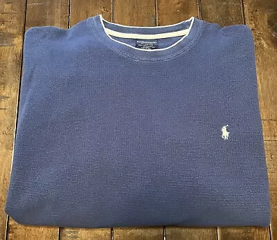 Polo Ralph Lauren Men's Thermal Shirt Waffle Knit Sleepwear Size 2XL XXL • $15