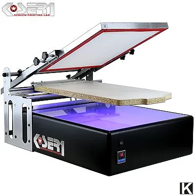 £1392.62 • Buy Screen Printing Machine With Exposure UV | All In One Printer Kit Silkscreen