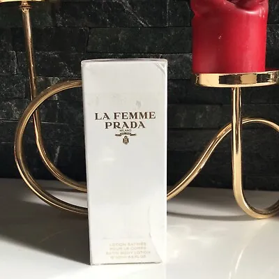 Prada La Femme Satin Body Lotion 200 Ml New • £35