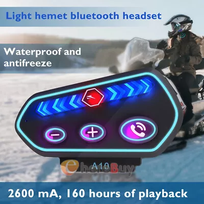 2023 Motorcycle Helmet Headset Wireless Bluetooth Headphone Speaker Hands-Free • $29.29