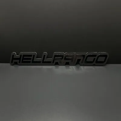 1 HELLRANGO Emblem Fits Dodge Durango SRT Hellcat Badge Decal Logo Rango • $24.90