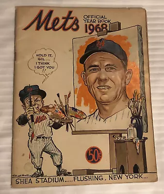 Original 1968 New York Mets Official Yearbook • $19.99