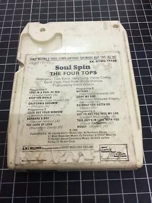 Vintage Four Tops - Soul Spin 8 Track Tape  • $12.99