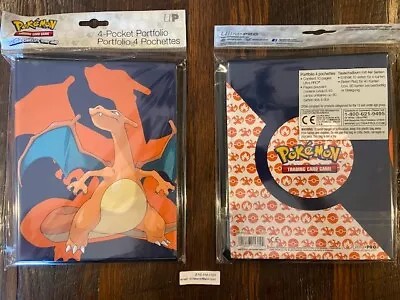 $13.95 • Buy Pokemon ULTRA PRO  4 Pocket  CHARIZARD Card Album Binder Portfolio-QUICK SHIP