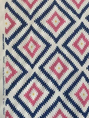 £79.99 • Buy Andrew Martin Curtain Cushion Fabric 'GLACIER - PARADISE' 4 METRES LINEN BLEND