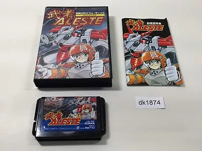 Dk1874 Musha Aleste Full Metal Fighter Ellinor BOXED Mega Drive Genesis Japan • $282.74