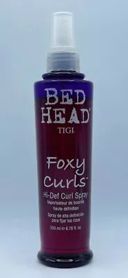 $64.99 • Buy Tigi Bed Head Foxy Curls Hi Def Curl Spray 6.76 Oz Free Shipping - LEAKED